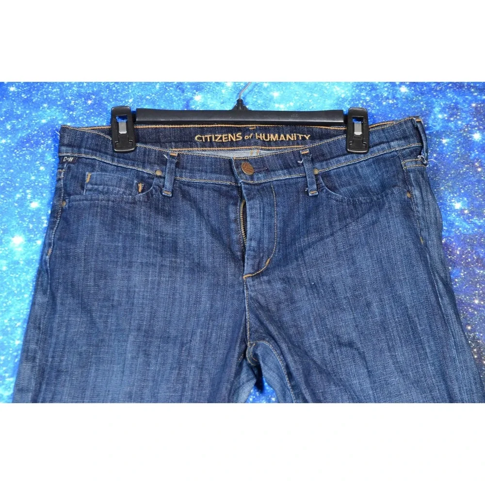 Citizens Of Humanity Amber Bootcut Jeans Womens 31x34 Blue Denim Straight Leg